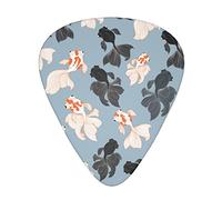 Paquete de 12 púas de guitarra Goldfish Blackmoor Pattern novedad finas púas medianas y pesadas