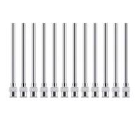 Paquete de 12 puntas de aplicación adhesivas de 50 mm hechas de acero inoxidable para una dispensación eficiente y precisa en situaciones complejas de aplicación de adhesivos