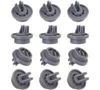 Paquete de 12 rodillos para lavavajillas DD66-00023A compatibles con lavavajillas Ken-more Sam-sung sustituye a 2002711, PS4222532 AP4342187 EAP4222532