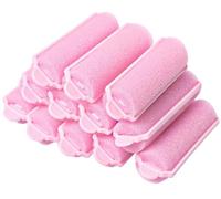Paquete de 12 rulos de esponja de espuma de 2.4 pulgadas para dormir en rodillos suaves para dormir, rizadores de pelo para rizos, rizadores de pelo sin calor