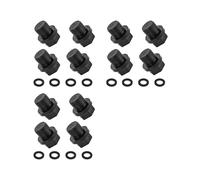 Paquete de 12 Tapones de Drenaje con Juntas Tóricas, Tapón de Bomba, Filtros de Piscina, Tapón de Bomba de Drenaje de Piscina de Repuesto SPX1700FG
