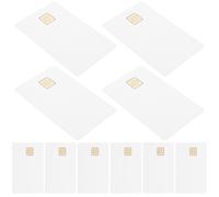 Paquete de 12 tarjetas de crédito en blanco con chip, tarjetas IC para sistemas de control de acceso y seguridad de puertas.