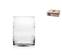 Paquete De 12 Vasos De Agua Marca Pasabahce Modelo Tin Can 28 Cl