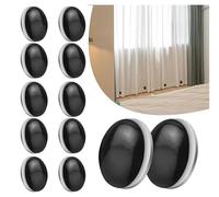 Paquete de 12Negro Shower Curtain Weights Contrapesos Cortinas Pesos para Cortinas Accesorios para Cortinas de Ducha para Cortinas de Ducha, Cortinas (Negro)