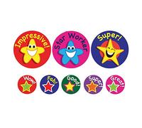 Paquete de 1310 pegatinas de estrellas de alabanza