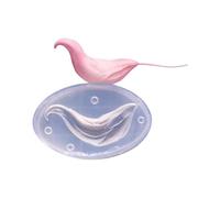 Paquete de 14 moldes de silicona desmontables para secar al aire, arcilla, manualidades, superficies lisas y resistentes a la flexión para uso a largo plazo, moldes de educación artística