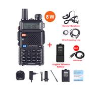 (Paquete de 14) Walkie Talkie UV-5R de 8 W original UV 5R Estación de radio CB amateur de alta potencia