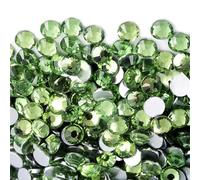 Paquete de 1440 cuentas de cristal decorativas para hacer joyas, proyectos de manualidades y diseños de uñas, cuentas de vidrio para arte de uñas