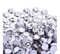 Paquete de 1440 cuentas de cristal surtidas con recipiente de almacenamiento, ideal para manualidades y proyectos artísticos, suministros de arte para decoración del hogar