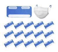 Paquete De 15 Almohadillas Para Los Oídos Para Cánula Nasal, Almohadillas Anti-Hendiduras Para Cánula Nasal, Cómodas Almohadillas De Protección Auditiva (Azul)