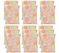 Paquete de 15 bolsas purificadoras de aire de carbón de bambú activado natural para el hogar o el automóvil; ambientador de coche; desodorante y eliminador de humedad; eliminador de olores de 20 g