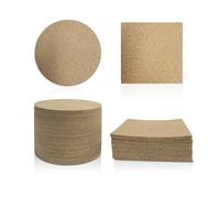 Paquete De 15 Posavasos Redondos Y 15 Posavasos Cuadrados, Posavasos Para Café, Posavasos Para Bebidas, Posavasos Retro Sencillos, Adecuados Para El Hogar, El Restaurante Y La Oficina