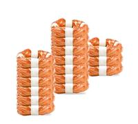 Paquete de 15 Recambios compatible con el contenedor Tommee Tippee Sangenic Tec Simplee Sangenic Twist & Click & AngelCare & Litter Locker Spross & Littycat (Compatible con Todos) Naranja