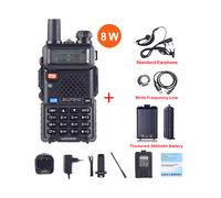 (Paquete de 15) Walkie Talkie UV-5R de 8 W original UV 5R Estación de radio CB amateur de alta potencia