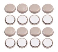 Paquete de 16 almohadillas de fieltro resistentes con espuma EVA para mover fácilmente muebles pesados sin arañazos ni daños (22 mm)