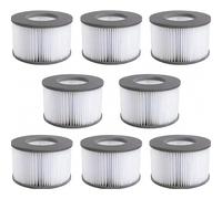 Paquete de 16 cartuchos de filtro para piscinas inflables, jacuzzis y spas, versión mejorada, compatible con todos los modelos Whirlpool act