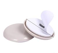 Paquete de 16 deslizadores de muebles resistentes con fieltro y almohadillas de espuma EVA para proteger suelos y permitir un movimiento suave de muebles pesados (70 mm)