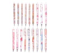 Paquete De 18 Bolígrafos De Gel Con Dibujos Animados, Papelería Bonita, Papelería Para Niñas, Bolígrafos Divertidos, Herramientas De Escritura, Suministros De Aprendizaje Y Oficina