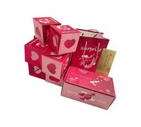 Paquete de 18 fundas sorpresa emergentes fáciles de usar para decoraciones de eventos de festivales, que ofrecen configuraciones fáciles, papel reciclado creativo y divertido