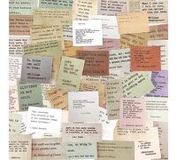 Paquete De 180 Pegatinas Con Refranes Vintage Para álbum De Recortes, Cuadernos, Diario Bricolaje - Palabras Famosas Motivadoras