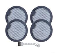 Paquete de 2/4 filtros HEPA de repuesto para lavadora Dreame H12 Dual y para aspiradora M12, kit de eliminación de polvo lavable para aire más limpio y suelos higiénicos (paquete de 4)