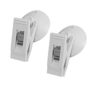 Paquete de 2/6 clips de ventosa para coche, abrazadera de toalla de papel reutilizable, clip de succión para vidrio de ventana, clip de soporte de permiso de coche, almohadilla de ventosa de plástico