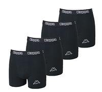 Paquete de 2 a 24 calzoncillos Kappa, tipo boxer, para hombre, talla: S - XXL, en negro, 4 St. - Schwarz, M (EU 5)