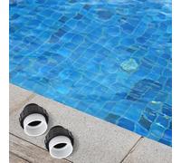 Paquete de 2 accesorios de junta deslizante de PVC, 2 pulgadas 2MIP x 2 pulgadas, compatible con Hayward para Super & Sand Filter Model 21063-200-000, piezas de equipo de piscina