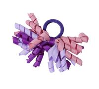 Paquete de 2 accesorios para el cabello para niñas, clip de cinta rizada, diseño adorable, perfecto para fiestas de cumpleaños, fiestas