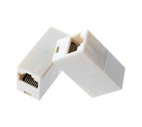 (Paquete de 2) Acoplador RJ45 FF recto