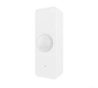 Paquete de 2 alarmas para puerta y ventana Tuya, sensor de movimiento WiFi inteligente, detector infrarrojo, sensor inalámbrico, monitoreo remoto, sensor de movimiento humano