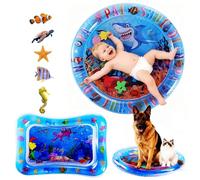 Paquete de 2 alfombra de juegos bebe gimnasio bebe alfombra bebe acolchada plegable juguetes para bebes de 0 a 6 meses juguetes sensoriales gimnasio bebe tummy time bebe mat water mat baby einstein