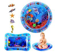 Paquete de 2 alfombra de juegos bebe gimnasio bebe alfombra bebe acolchada plegable juguetes para bebes de 0 a 6 meses juguetes sensoriales gimnasio bebe tummy time bebe mat water mat baby einstein