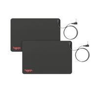 Paquete de 2 alfombrillas de conexión a tierra de Hooga. Alfombrilla de terapia universal grande con conexión a tierra. Computadora de puesta a tierra, oficina, tapete de meditación. Uso doméstico.