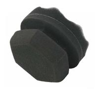 Paquete de 2 almohadillas aplicadoras de contorno de neumáticos, esponja de pulido suave de 8 cm de diámetro para detalles de automóviles, mejora del brillo de la moldura de la rueda, compatible con