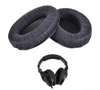 Paquete de 2 almohadillas de repuesto para auriculares HD 280 Pro, cuero artificial con cojines de espuma suave, negro, -Sennheiser HD280 HD 280 -Pro
