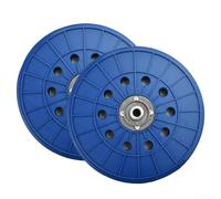 Paquete de 2 almohadillas de respaldo para lijadoras de yeso de 210 mm diseñadas para trabajar con lijadoras de cable Porta y sin polvo