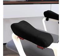 Paquete de 2 almohadillas para reposabrazos de silla de oficina, cojines ergonómicos de espuma viscoelástica, soporte suave para codo y muñeca para escritorio de juegos, sillas de oficina, silla de
