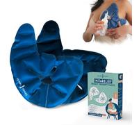 Paquete de 2 almohadillas térmicas y gel de refrigeración para lactancia materna, recuperación postoperatoria, mastectomía, aumento, reducción y calor