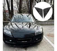 Paquete de 2 altavoces para puerta delantera de coche, ventana A, cubierta de pilar, panel de tweeter, accesorios de instalación, accesorios interiores