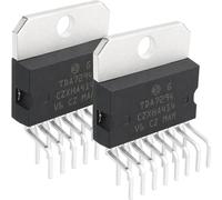Paquete de 2 amplificadores de audio TDA7294V y TDA7294 - Módulo de alta fidelidad clase AB de 100 W 40 V con silencio/espera, compatible con sistemas STMicroelectronics