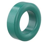 Paquete de 2 anillos de ferrita toroide de 2.4 pulgadas para reducir la pérdida de señal para supresión de cables RFI E-MI RF HF, EFHW y transformadores de potencia, minimizar la pérdida de señal