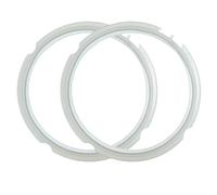 Paquete de 2 anillos de sellado de silicona de 3 cuartos de repuesto compatibles con Instant Pot Duo Mini, apto for alimentos