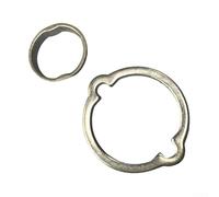 Paquete de 2 arandelas de manguito de admisión para modelos 460 440 290 390 044 046 029 039 Reemplaza 1128-121-8600 1117-141-1800 piezas de motosierra de ajuste robusto, fácil de instalar, sello