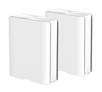 Paquete de 2 ASUS ZenWiFi BQ16 WiFi 7 Mesh System WLAN BE25000 cuatribanda, 2x 10GbE + 3x 1GbE (por unidad), cobertura de hasta 740 m²