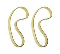 Paquete de 2 bandas de goma para sierra de cinta para ruedas de sierra de cinta de carpintería de 8 y 9 pulgadas, neumáticos de rueda de desplazamiento antideslizantes, 205 mm/230 mm de diámetro