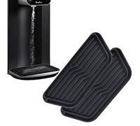 Paquete de 2 bandejas de goteo de agua,receptor de goteo de silicona, bandeja de goteo dispensadora, alfombrilla absorbente a prueba de agua,Water dispensador de goteo