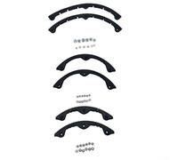 Paquete de 2 barras de protección de nariz para snowboard, diseño curvado para protección de bordes de snowboard, adecuado para esquí, monopatín, longboard (L)