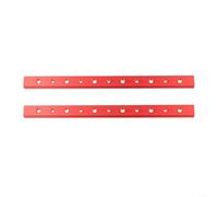 Paquete de 2 barras deslizantes de aleación de aluminio para sierra de mesa, para sierra ingletadora, bloque de parada de valla y accesorio de plantilla de banco de trabajo de carpintería, ranura en T