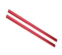 Paquete de 2 barras en T deslizantes de aleación de aluminio de 100-450 mm para barra de inglete de sierra de mesa, accesorio de plantilla de banco de trabajo de carpintería, accesorios de pista de